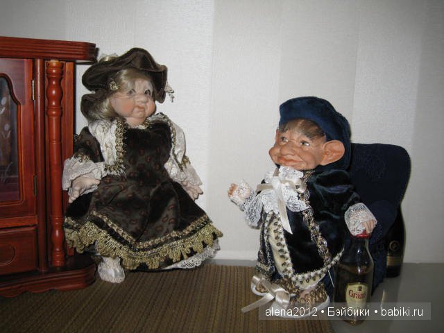 Как дедушка обманывал бабушку. Итальянские страсти кукол фабрики Saba (фото 3)