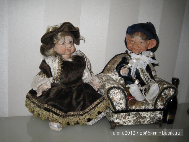 Как дедушка обманывал бабушку. Итальянские страсти кукол фабрики Saba