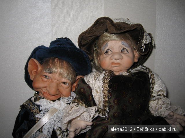 Как дедушка обманывал бабушку. Итальянские страсти кукол фабрики Saba