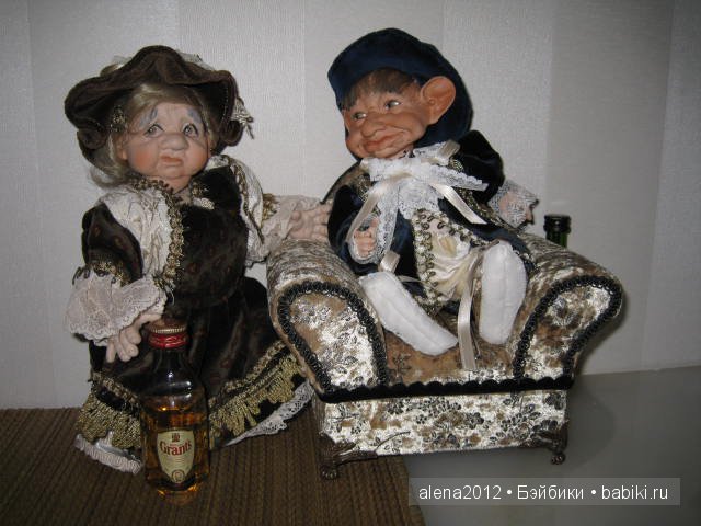 Как дедушка обманывал бабушку. Итальянские страсти кукол фабрики Saba