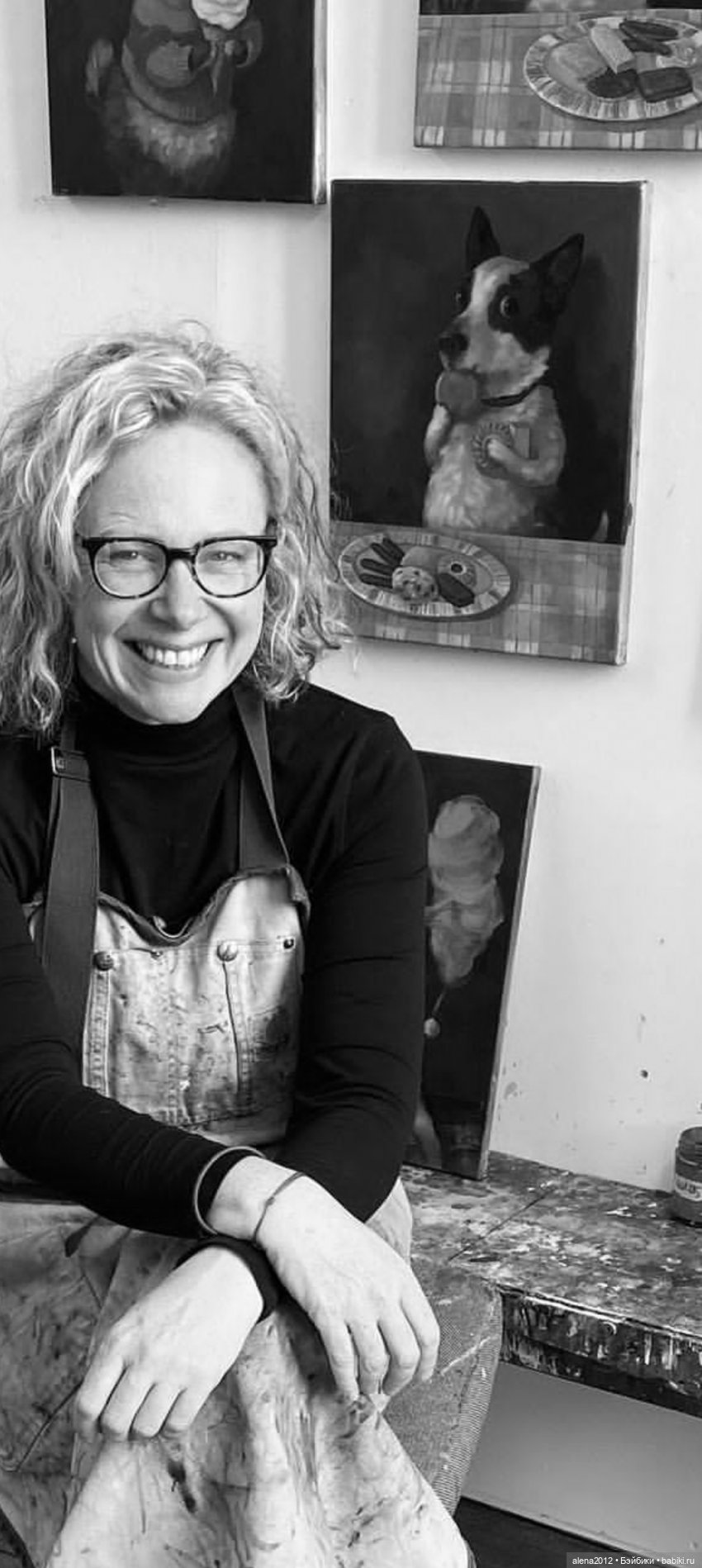 Потрясающие звери c говорящими глазами на картинах Alina Shriver