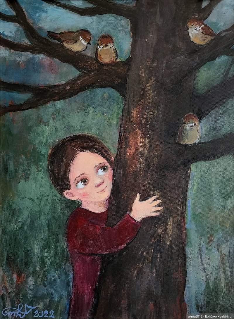 Живопись, как паломничество в детство