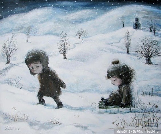 Живопись, как паломничество в детство