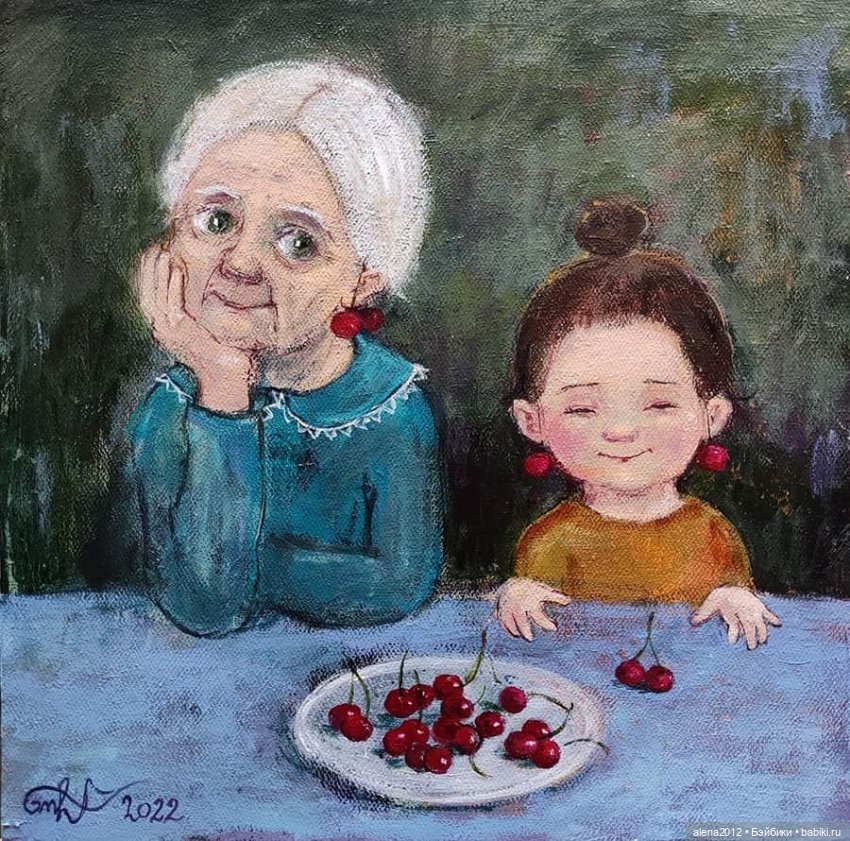 Живопись, как паломничество в детство