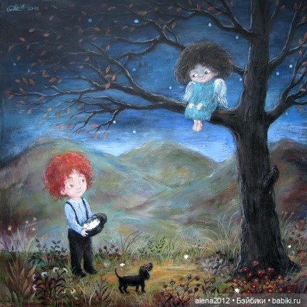 Живопись, как паломничество в детство