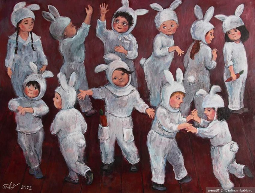 Живопись, как паломничество в детство