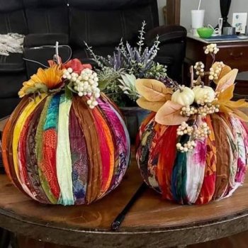 Наши руки не для скуки! Тыква? Ёлочная игрушка?