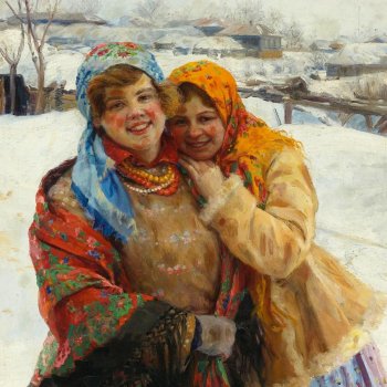 Художник Сычков Федот Васильевич - русский художник, влюблённый в мордву, их костюмы, прошлое , быт