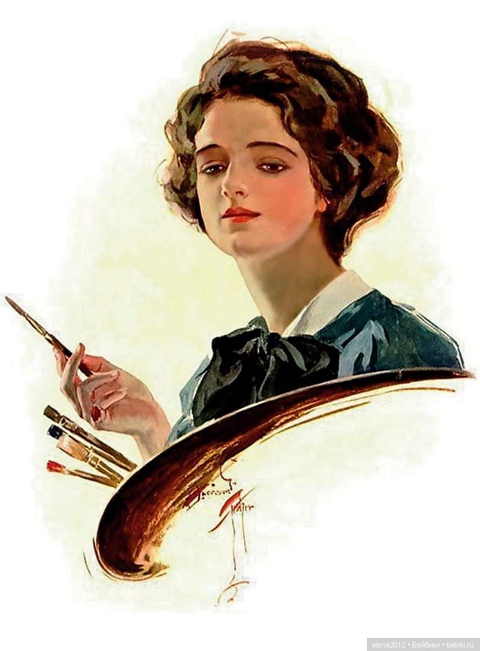 Харрисон Фишер (Harrison Fisher) - певец женской красоты (фото 6)