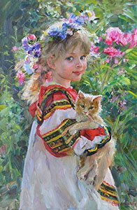 Елена Сальникова. Детские портреты