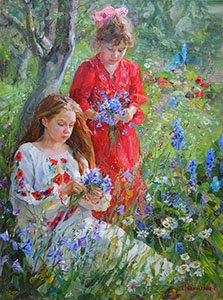 Елена Сальникова. Детские портреты