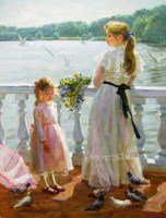 Жизнерадостная и поэтичная живопись Владимира Гусева (фото 5)