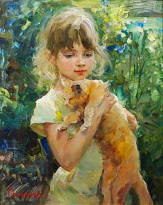 Елена Сальникова. Детские портреты