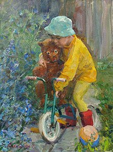 Елена Сальникова. Детские портреты