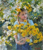 Жизнерадостная и поэтичная живопись Владимира Гусева