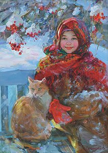 Елена Сальникова. Детские портреты (фото 9)