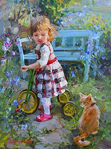 Елена Сальникова. Детские портреты