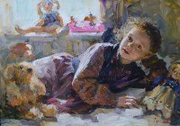 Жизнерадостная и поэтичная живопись Владимира Гусева (фото 10)