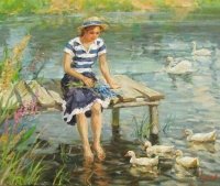 Жизнерадостная и поэтичная живопись Владимира Гусева (фото 6)