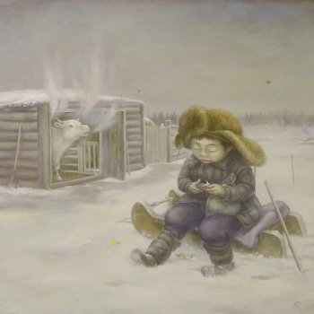 Жамсо Рандаев, погружение в мир детства.