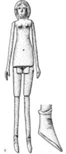 Древние барби римлян — Редкие антикварные куклы и реплики: воск