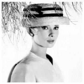 Шляпки 60-х на Одри Хепберн и других моделях.