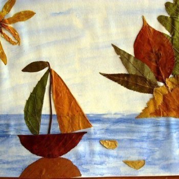 Листья осенние