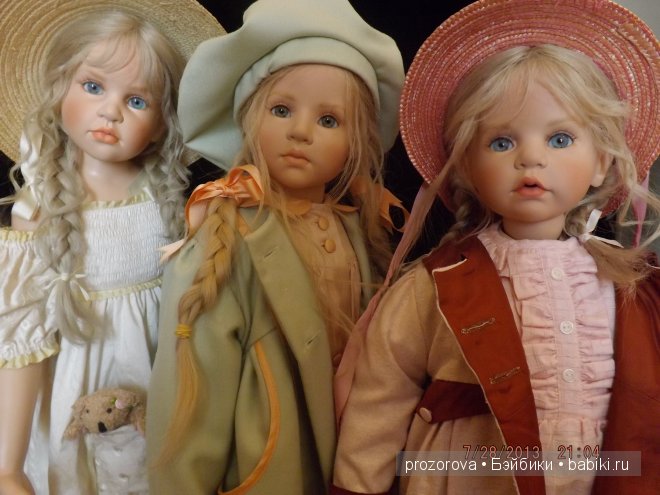 куклы Gunzel для WPM. Binella II, Uda Jane, Silvia Luisa