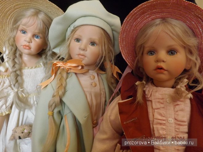 куклы Gunzel для WPM. Binella II, Uda Jane, Silvia Luisa