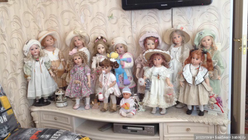 Сегодня 7 лет как я на сайте! И у меня 80 кукол