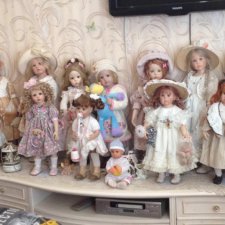 Сегодня 7 лет как я на сайте! И у меня 80 кукол