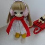 Готовимся к Новому году, кукла BJD  Pukipuki Малинка