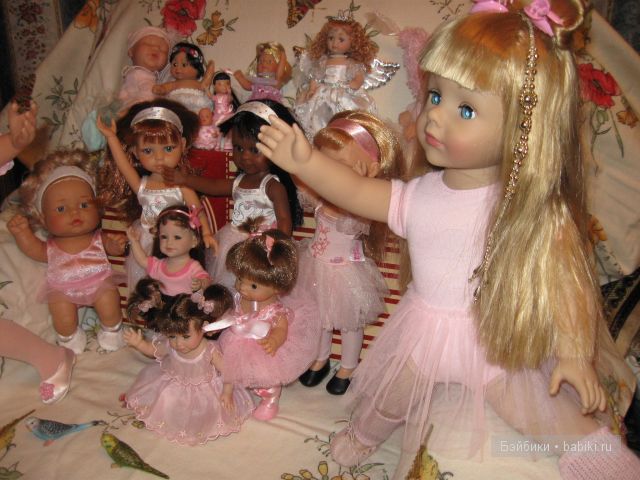 Знакомство с балеринами — Домашние коллекции кукол: фото собраний