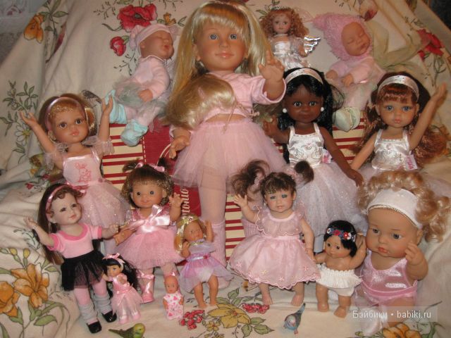 Знакомство с балеринами — Домашние коллекции кукол: фото собраний