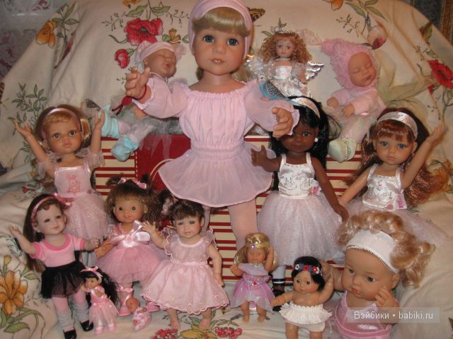 Знакомство с балеринами — Домашние коллекции кукол: фото собраний
