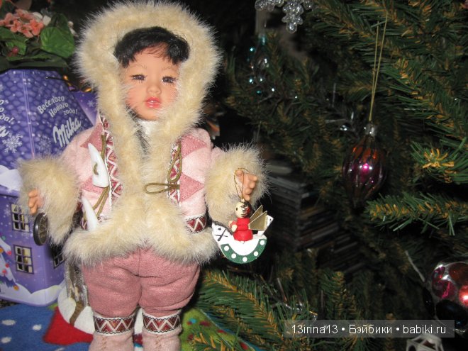 Маленькие Адорочки и Рауберятки у елочки (фото 7)