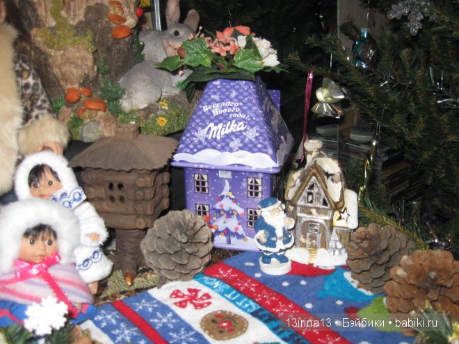 Маленькие Адорочки и Рауберятки у елочки (фото 6)