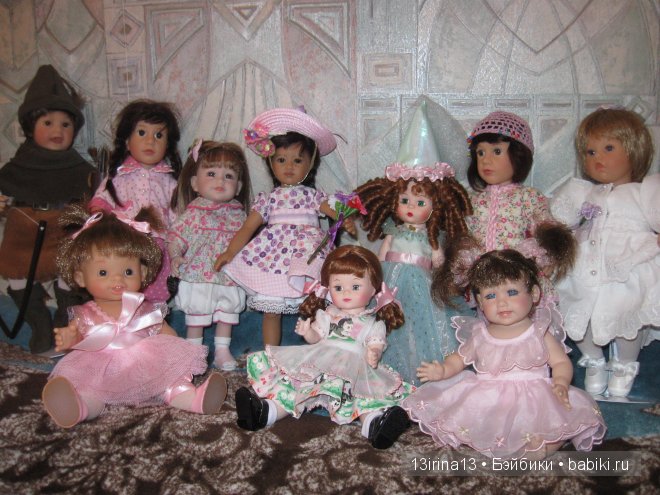 Калейдоскоп крошек — Домашние коллекции кукол: фото собраний