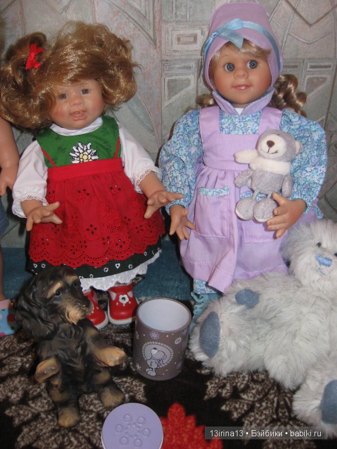 Карла обретает близких друзей. Коллекция кукол