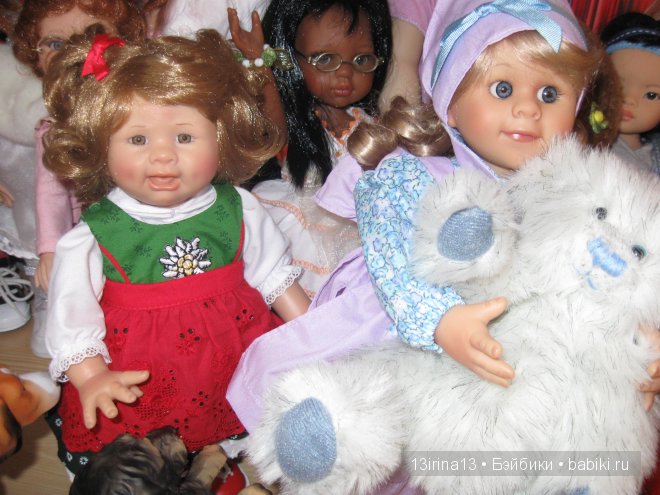 Карла обретает близких друзей. Коллекция кукол (фото 8)