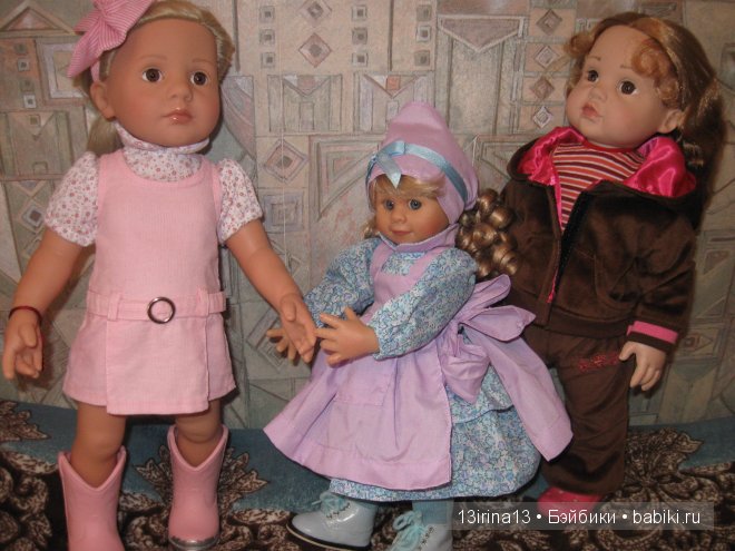 Карла обретает близких друзей. Коллекция кукол