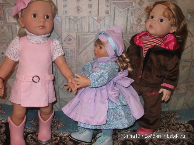 Карла обретает близких друзей. Коллекция кукол