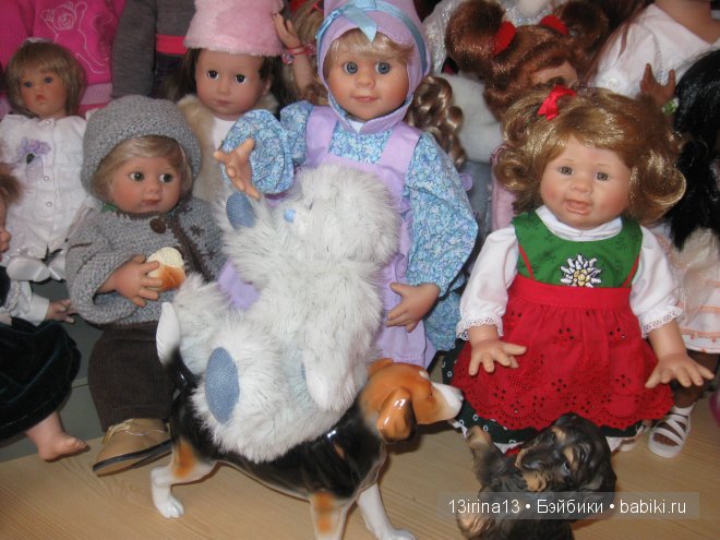 Карла обретает близких друзей. Коллекция кукол (фото 10)