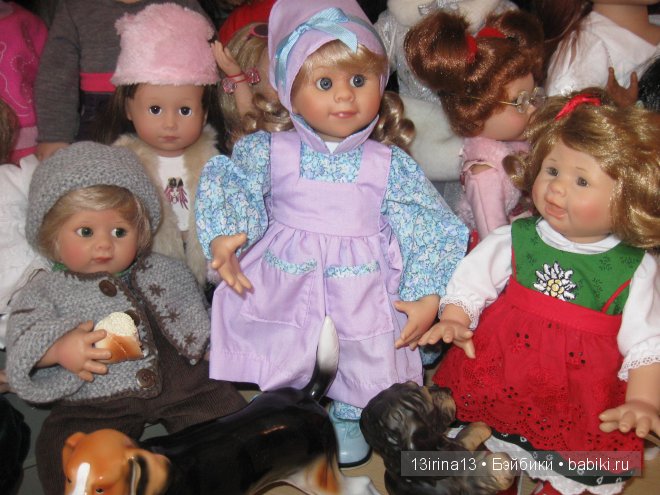 Карла обретает близких друзей. Коллекция кукол