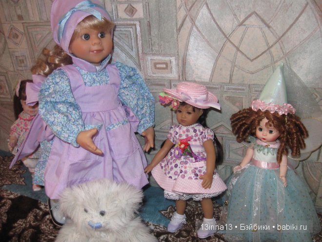 Карла обретает близких друзей. Коллекция кукол