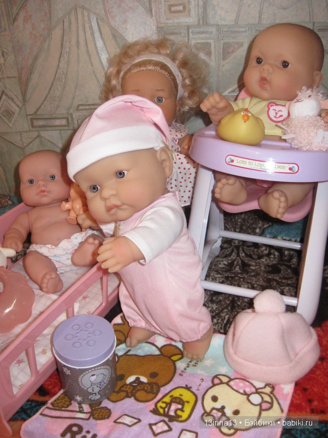 Повседневная жизнь игровых куклят