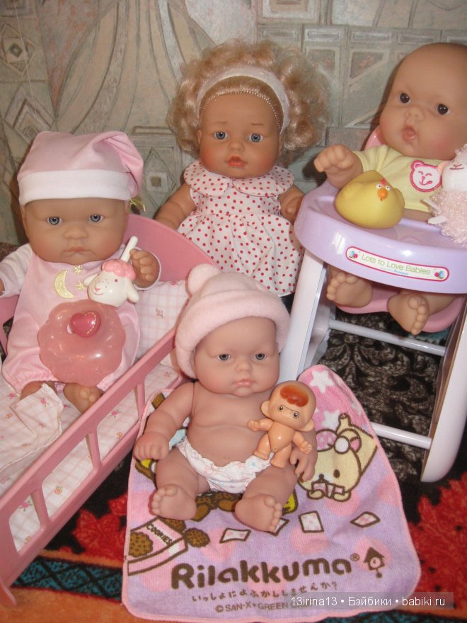 Повседневная жизнь игровых куклят