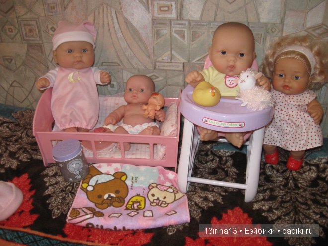 Повседневная жизнь игровых куклят