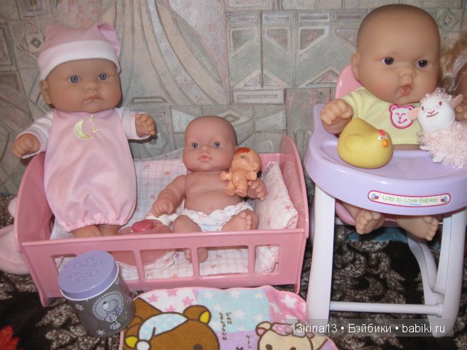 Повседневная жизнь игровых куклят