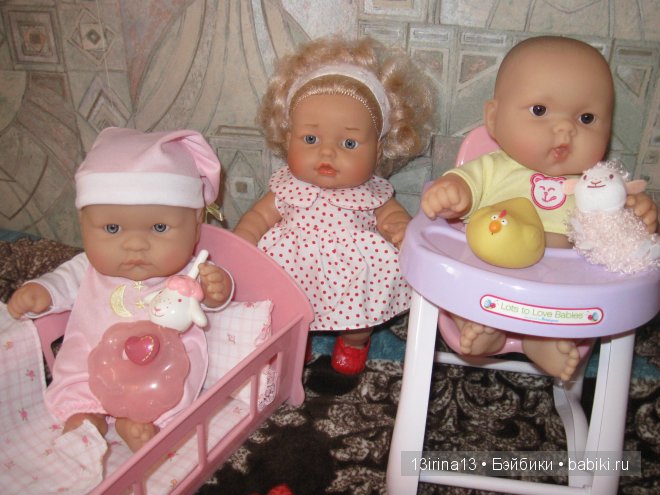 Повседневная жизнь игровых куклят